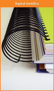 Espiral met&agrave;l&middot;lica